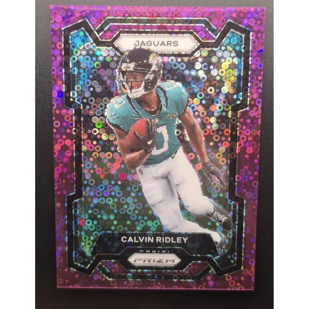 2023‎ Panini Prizm Calvin Ridley #133 Purple No Huddle Prizm /35 Jaguars